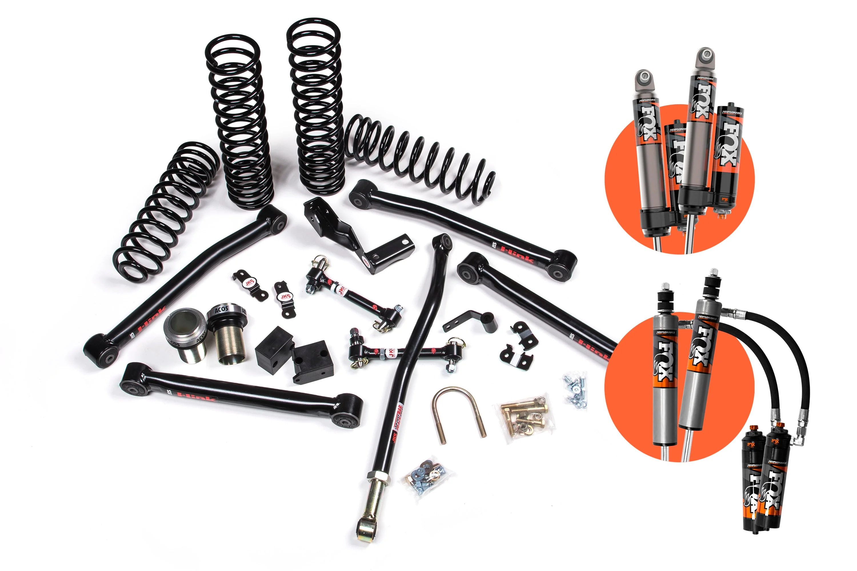 3.5" Lift Kit | J-Lander | Wrangler JK 4-Door - Image 3