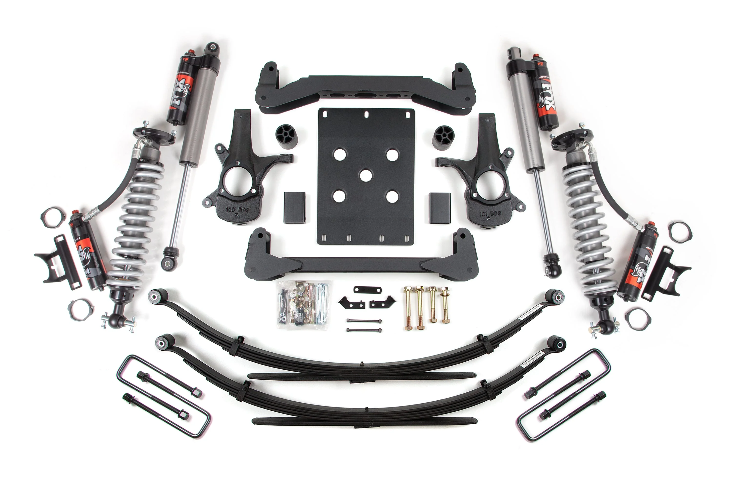 4 Inch Lift Kit | FOX Performance Elite Coil-Over | Chevy Silverado or GMC Sierra 1500 (07-13) 2WD - Image 5
