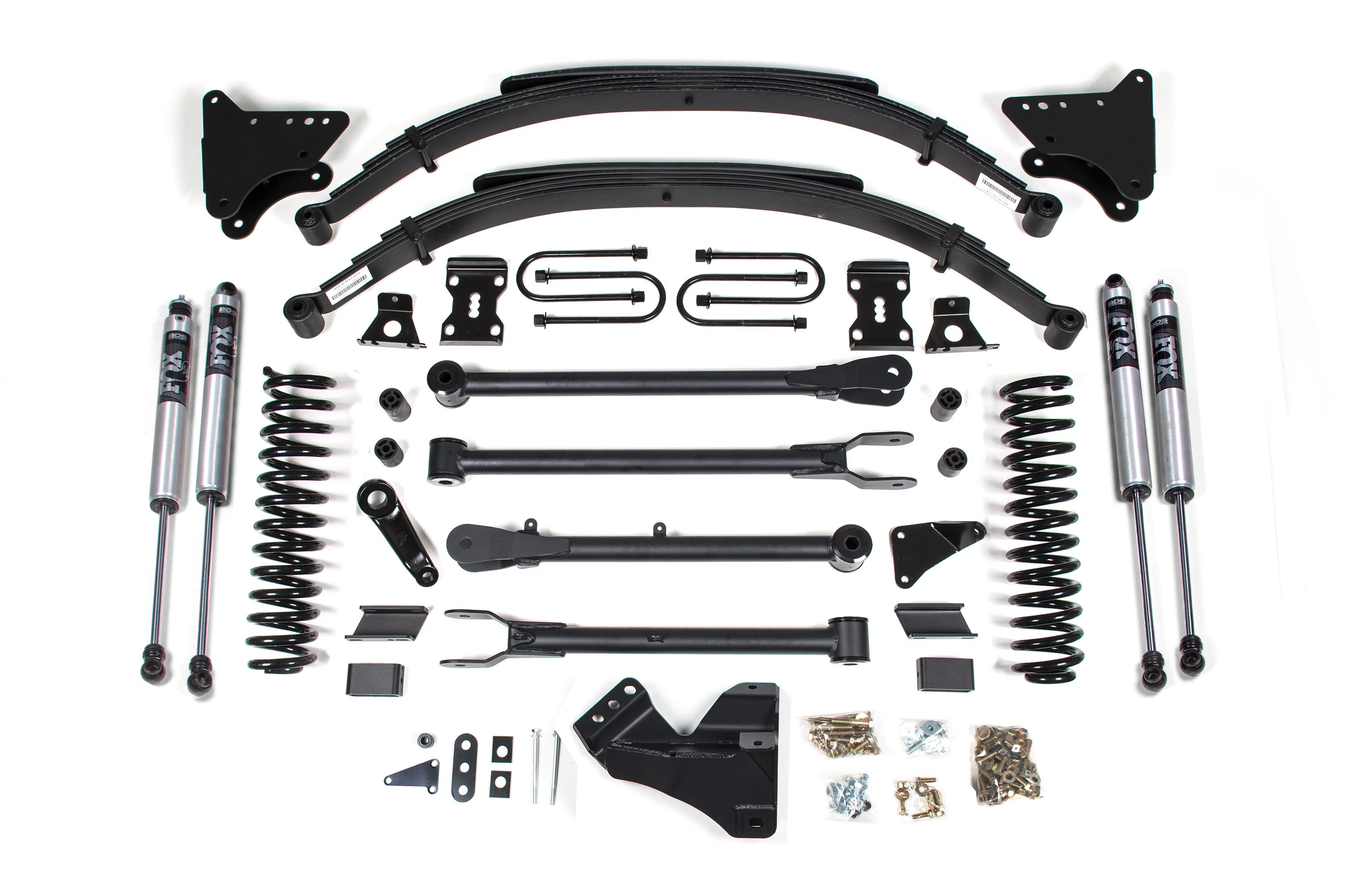4 Inch Lift Kit w/ 4-Link | Ford F250/F350 Super Duty (05-07) 4WD | Gas - Image 2