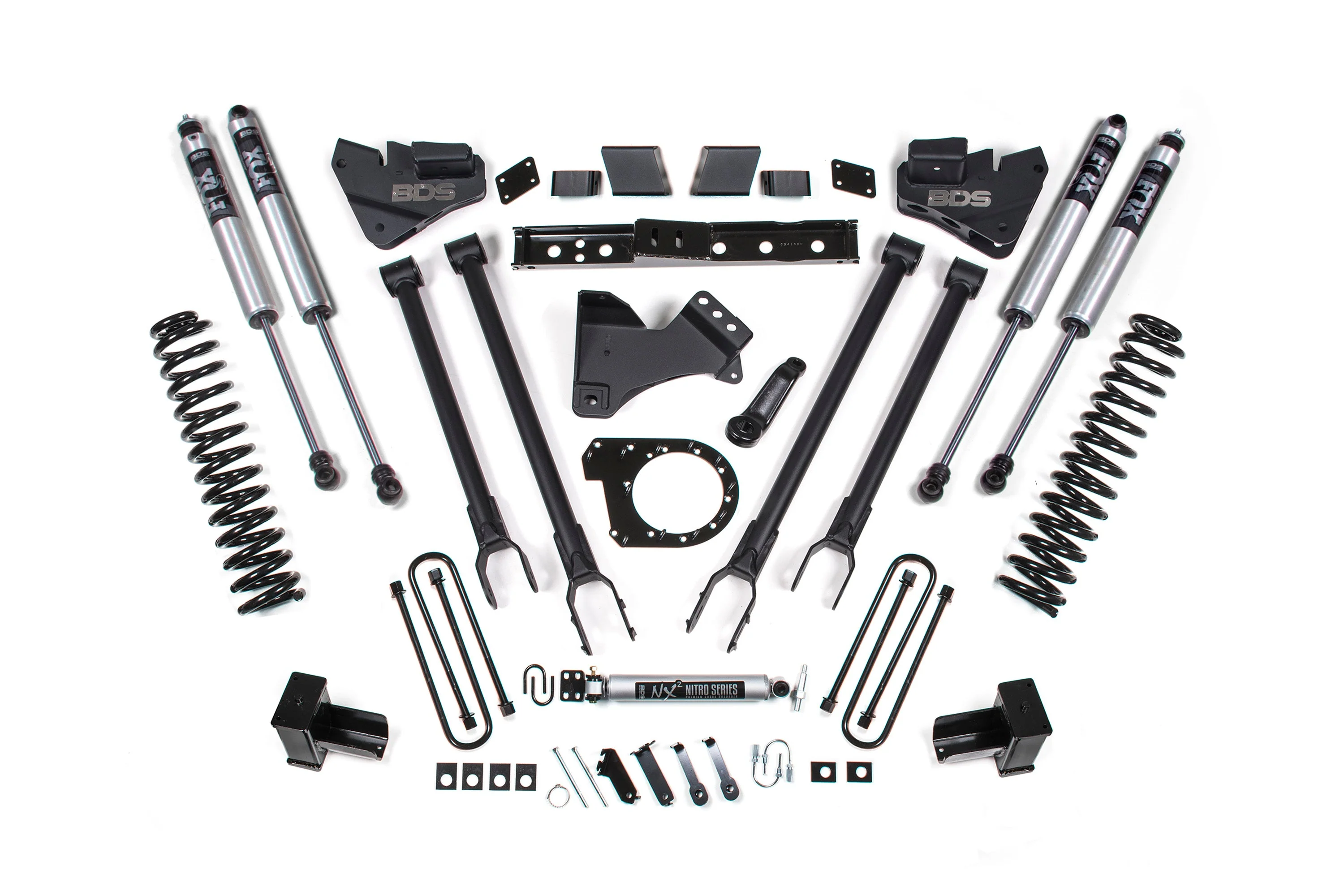 6 Inch Lift Kit | 4-Link Conversion | Ford F250/F350 Super Duty (17-19) 4WD | Diesel - Image 2