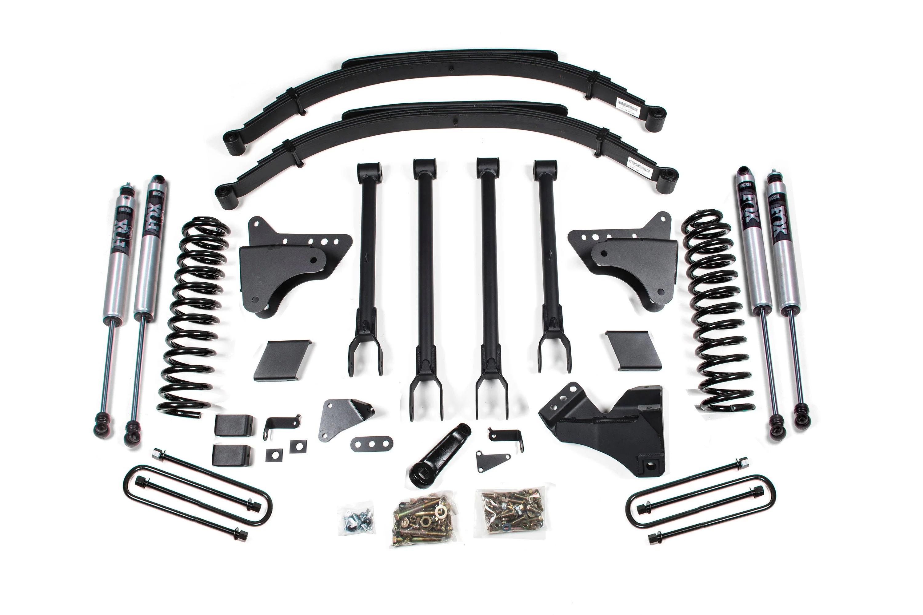 6 Inch Lift Kit w/ 4-Link | Ford F250/F350 Super Duty (11-16) 4WD | Gas - Image 2