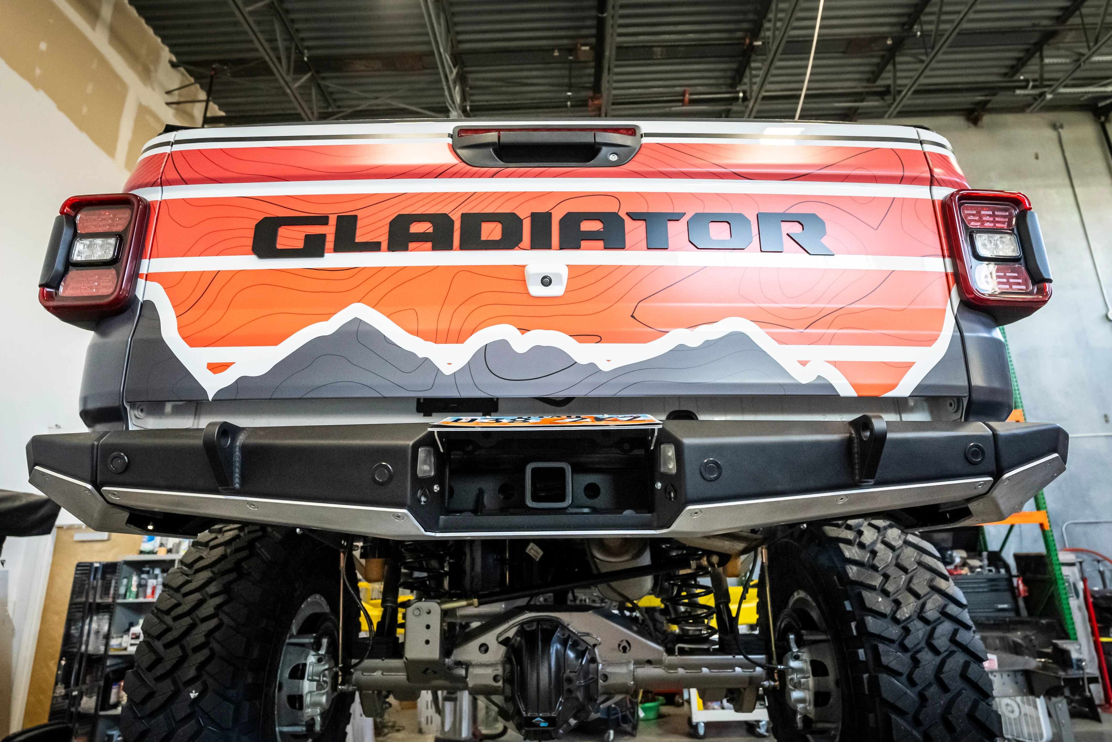 Artec High Clearance Rear Bumper Modular 2" Receiver For Jeep Gladiator JT 20-25 - Image 2