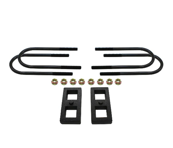Bison Off Road 1'' Cast Rear Block Kit GM Silverado Sierra 2500 HD 2011-2024 - Image 6