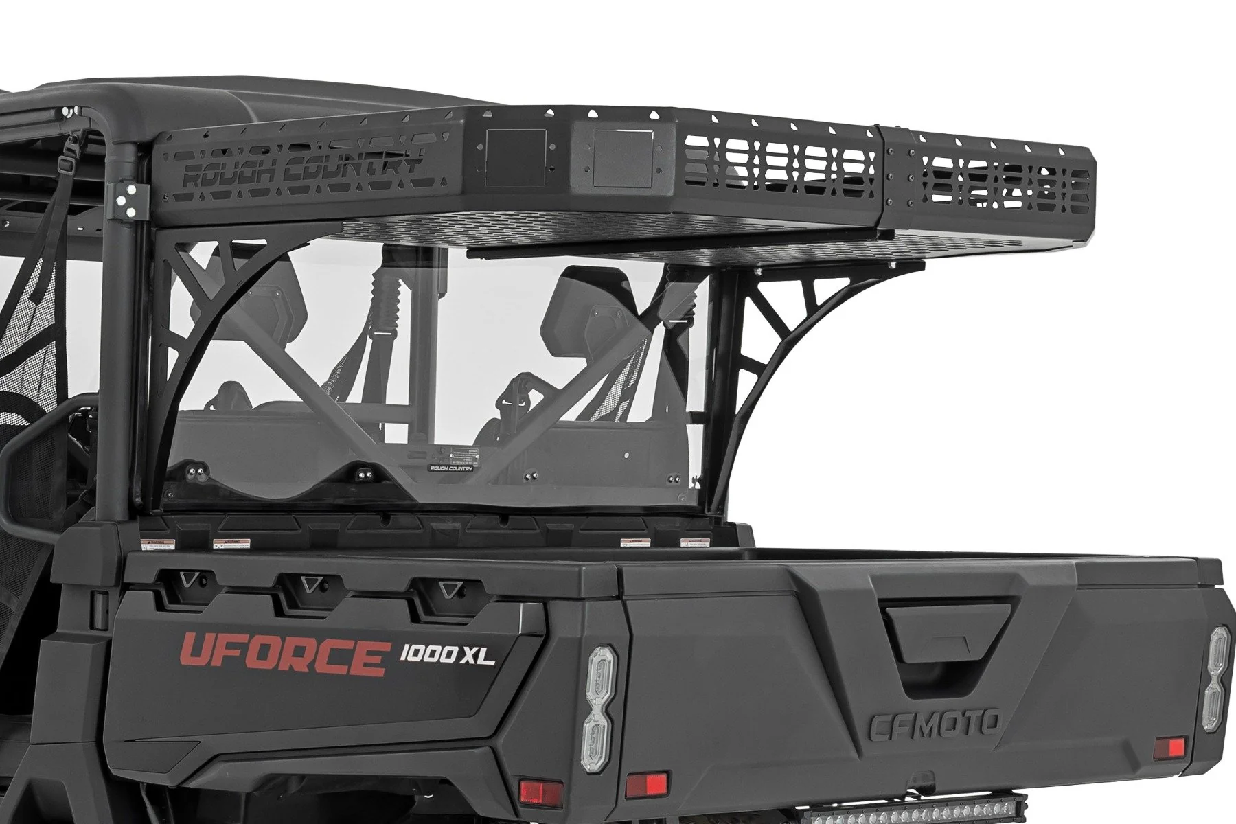 Cargo Rack | Dual 2" Black LED Pairs | Flush Mount | CF Moto 1000/1000XL 21-25 96121 - Image 2