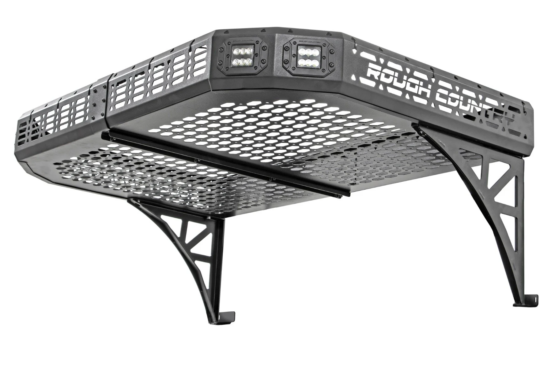 Cargo Rack | Dual 2" Black LED Pairs | Flush Mount | CF Moto 1000/1000XL 21-25 96121 - Image 4