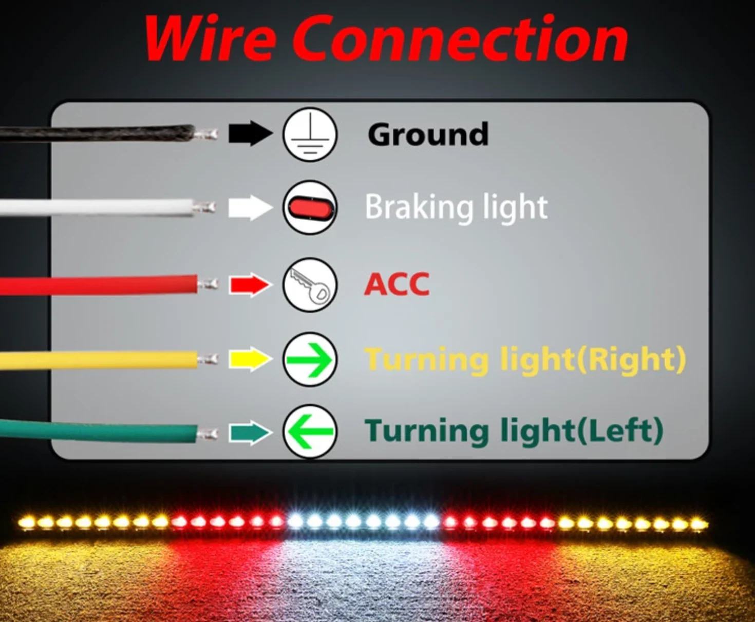 Code 4 LED 31 inch LED Chase Bar - Image 4