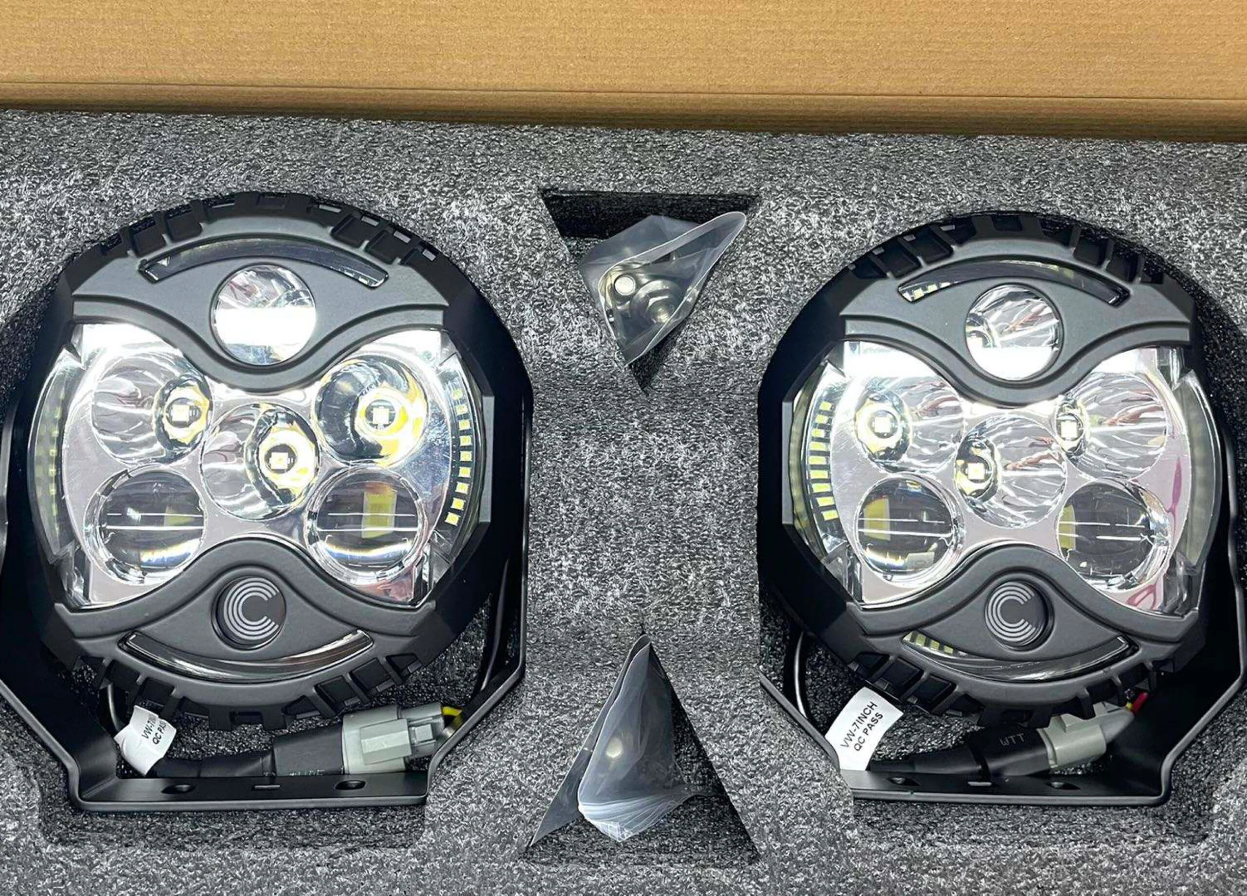 Code 4 LED Owl Light - 7 Inch Clear