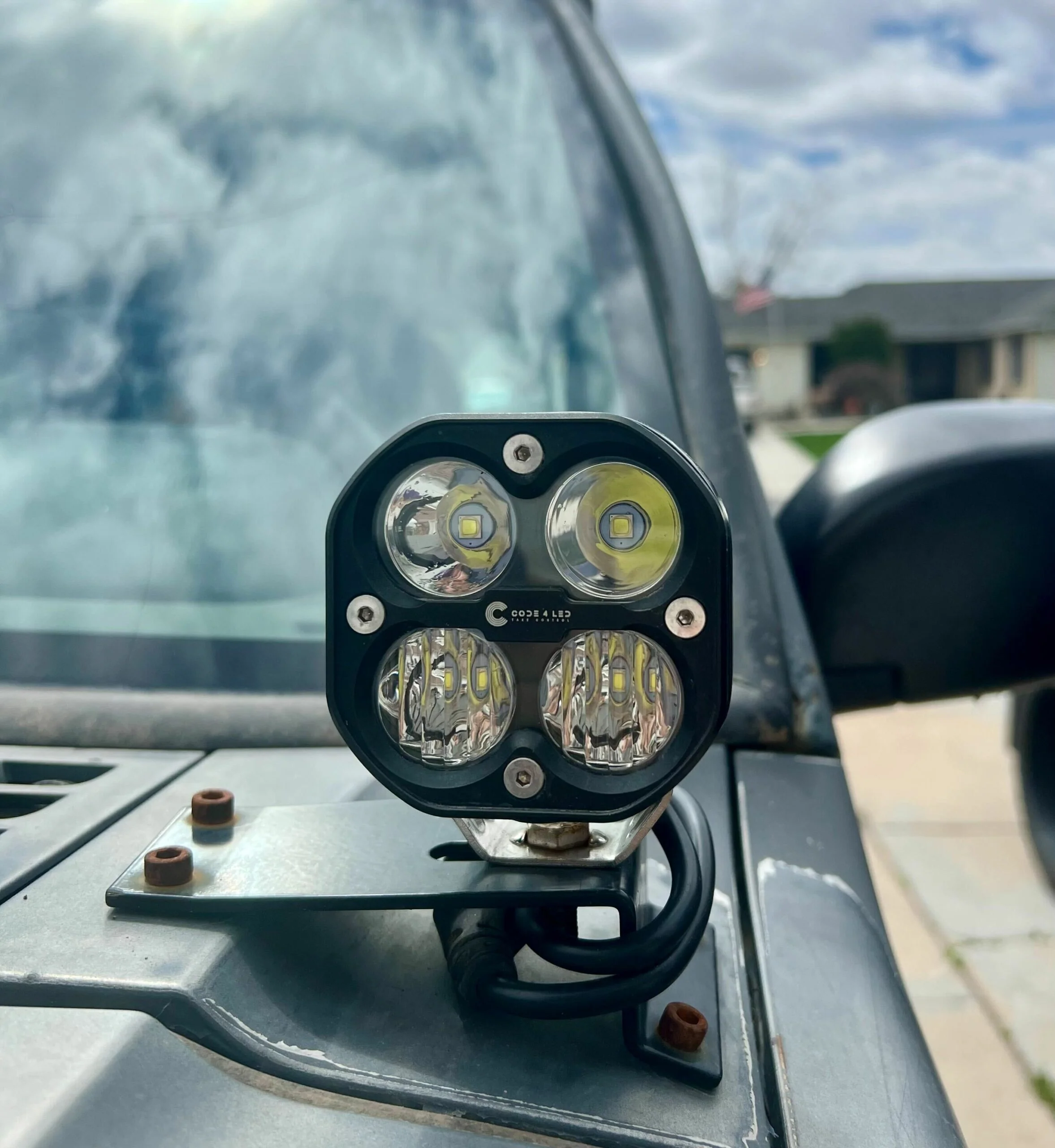 Code 4 LED PK40 Pod Light - Clear - Image 2