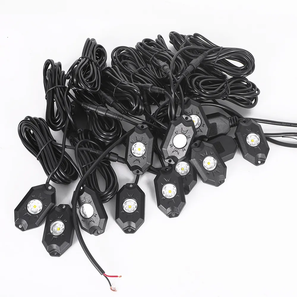 Code 4 LED RGBW Rock Lights (C4-RKL12-RGBW) - 12