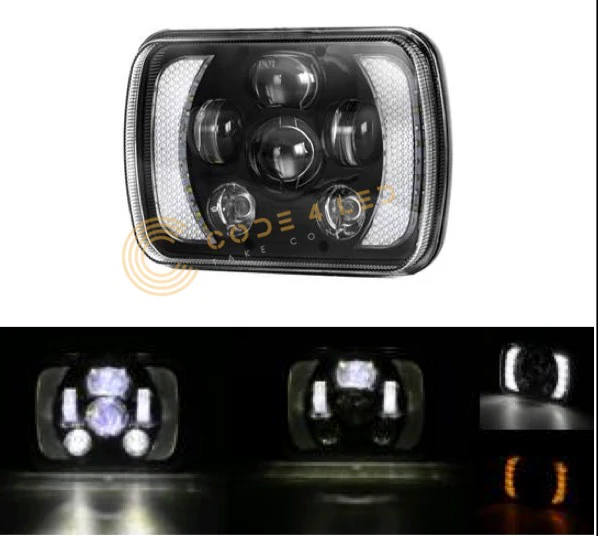 Code 4 LED Supply 5x7 Headlight (C4-6PRO-57) - Image 2