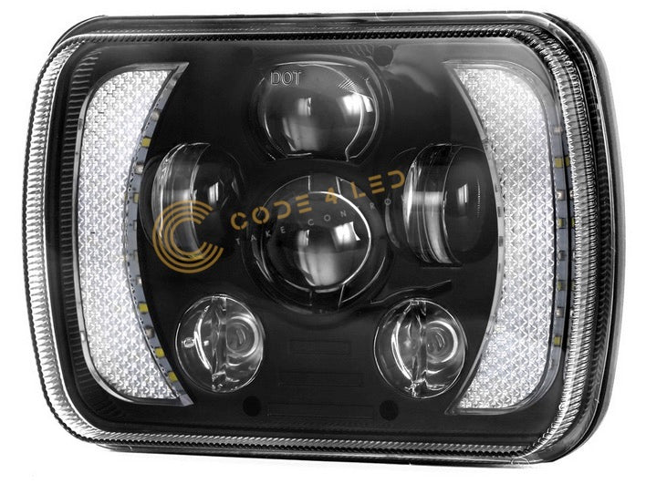 Code 4 LED Supply 5x7 Headlight (C4-6PRO-57) - Image 6