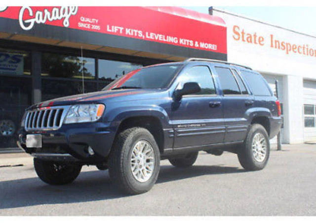 fits Front 2.5" Coil Lift Kit for Jeep Grand Cherokee WJ 99-04 - Image 2