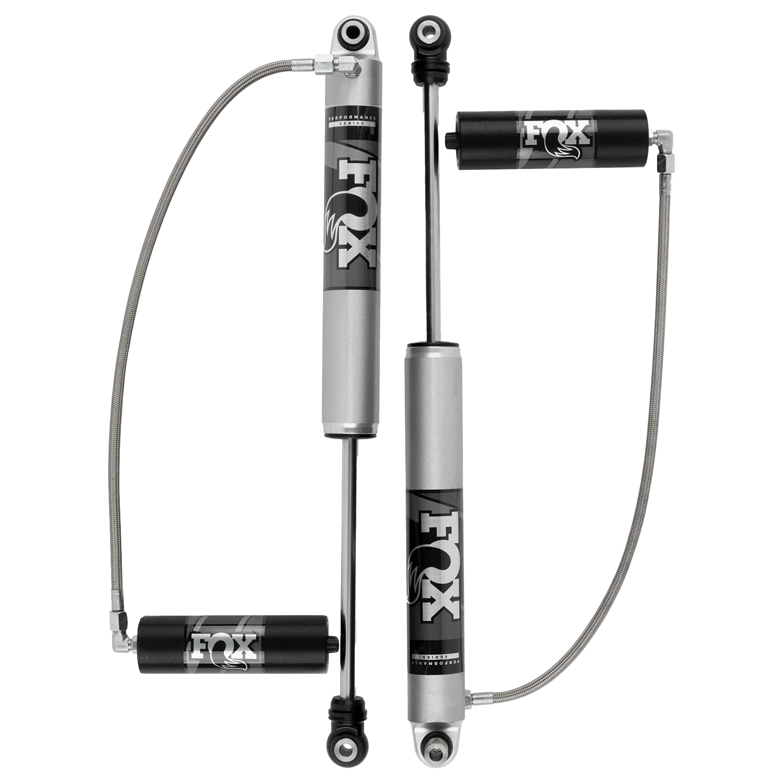 FOX 2.0 Remote Reservoir Front Shock | Performance Series | 4.5-6 Inch Lift | Wrangler JL (18-25)