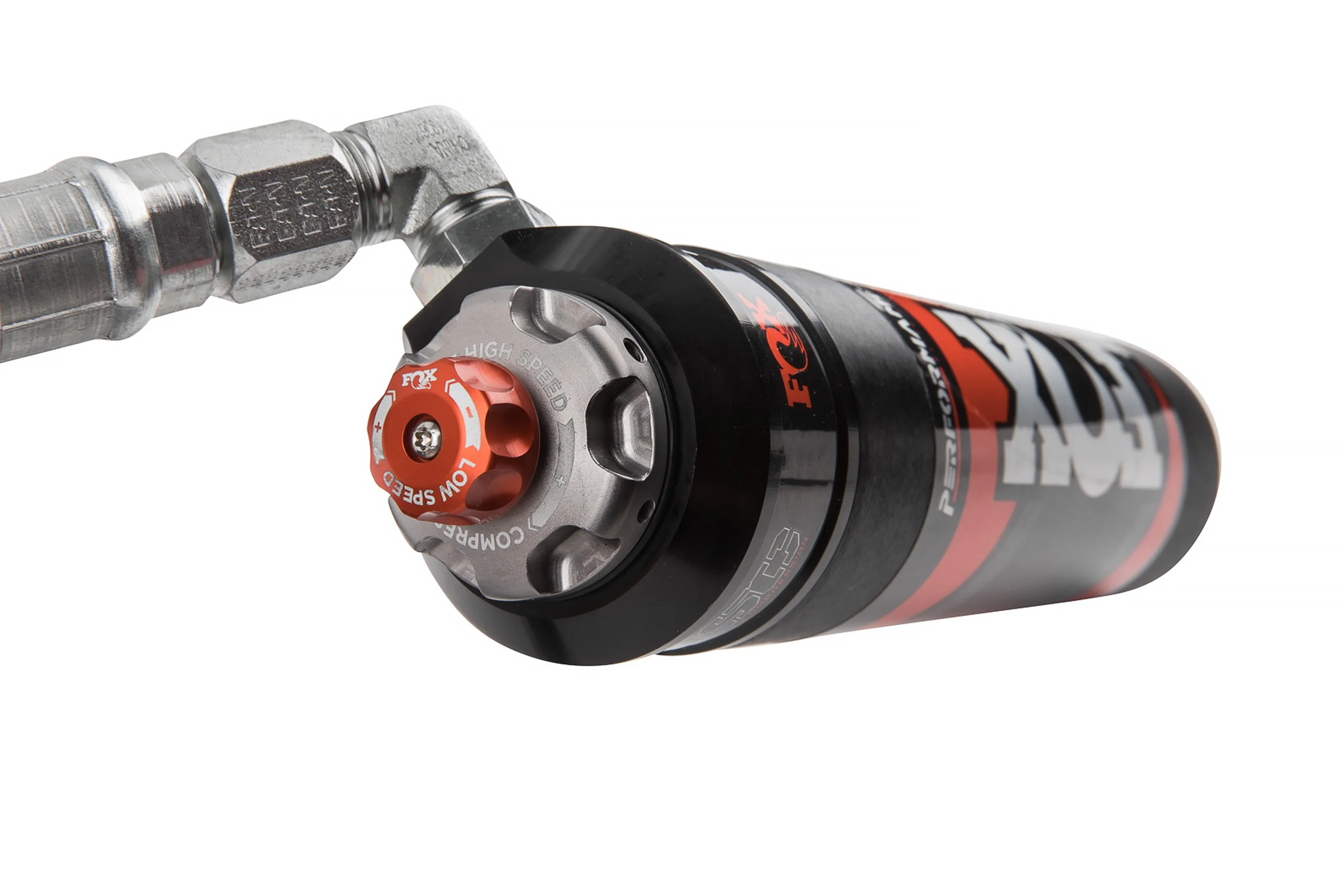 FOX 2.5 Coil-Over Shocks w/ DSC Reservoir Adjuster | 2-3 Inch Lift | Performance Elite Series | Ram 1500 (19-24) 4WD - Image 4