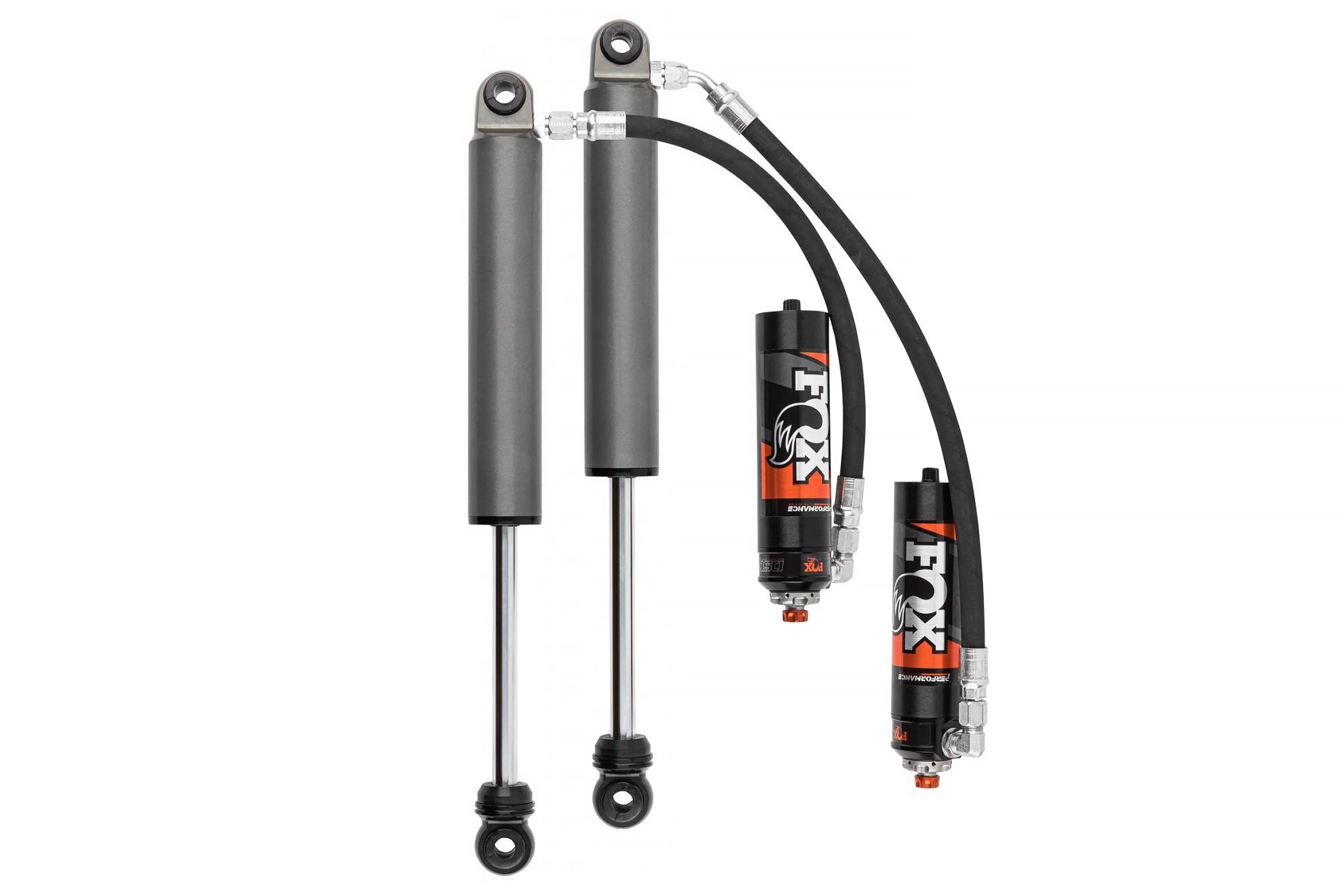 FOX 2.5 Rear Shocks w/ DSC Reservoir Adjuster | 2.5-4 Inch Lift | Performance Elite Series | Chevy Silverado and GMC Sierra 1500 (19-25)
