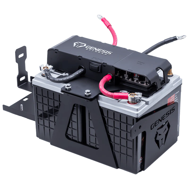 Genesis Offroad GEN3 Dual Battery Kit for 2020+ Gas Jeep Gladiator