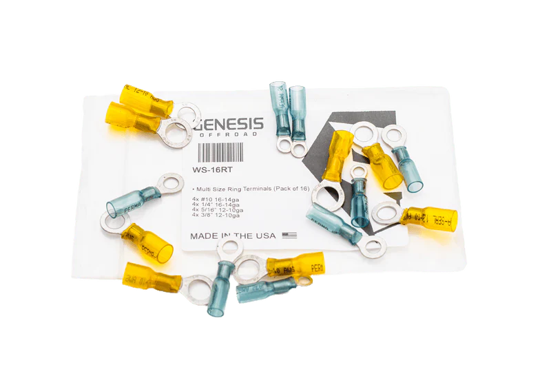Genesis Offroad Multi-Size Ring Terminals