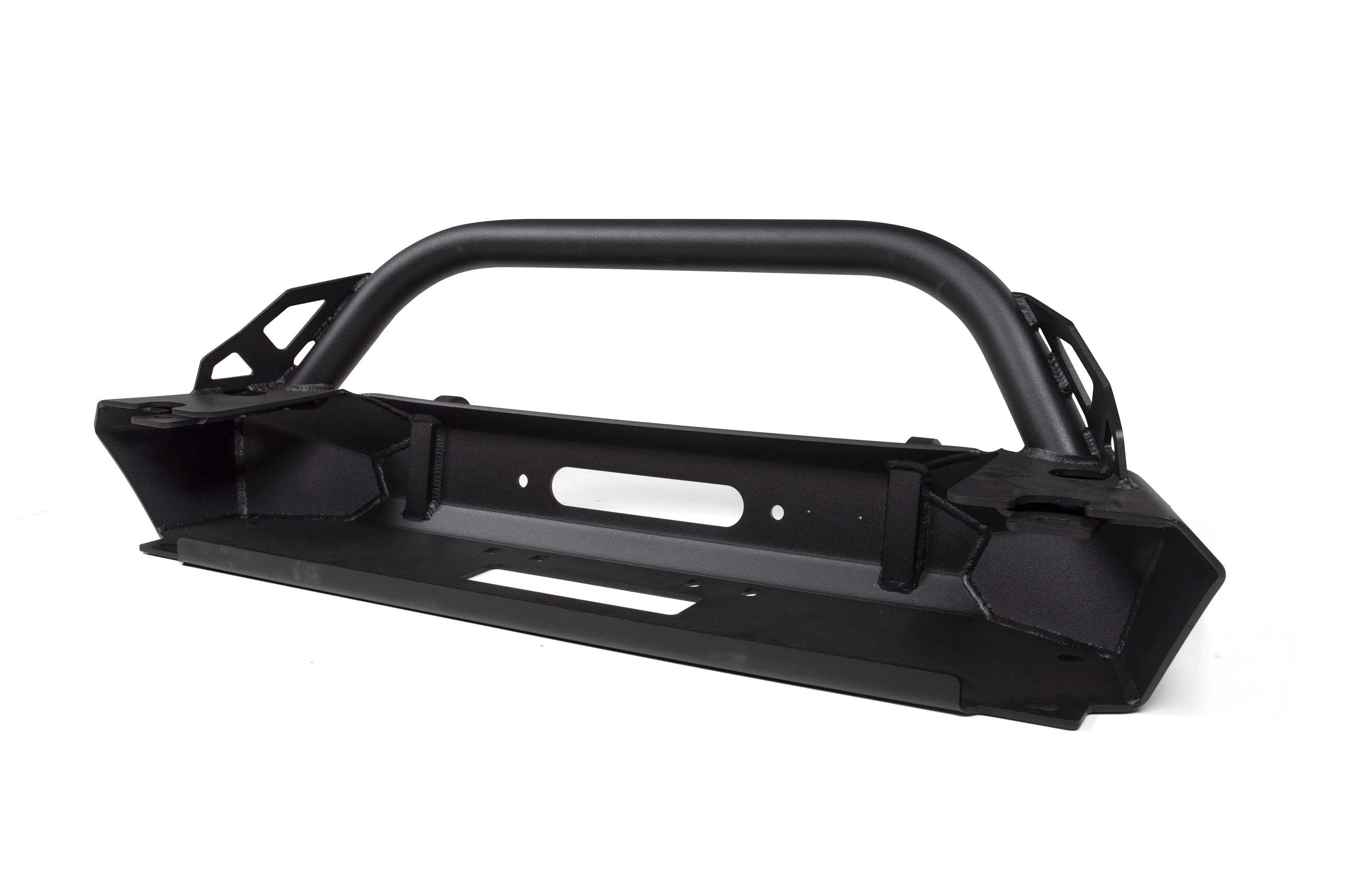 Inferno Front Winch Bumper with Flat Top Bull Bar | Jeep Wrangler JK - Image 7