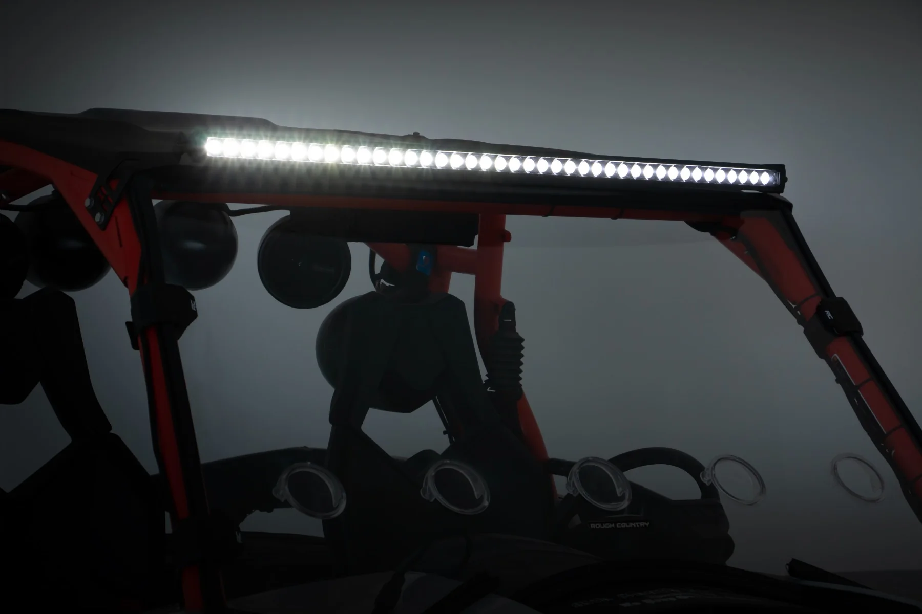 LED Front Mount 40" Black Single Row for Can-Am Commander/Maverick 14-20 97040 - Image 6