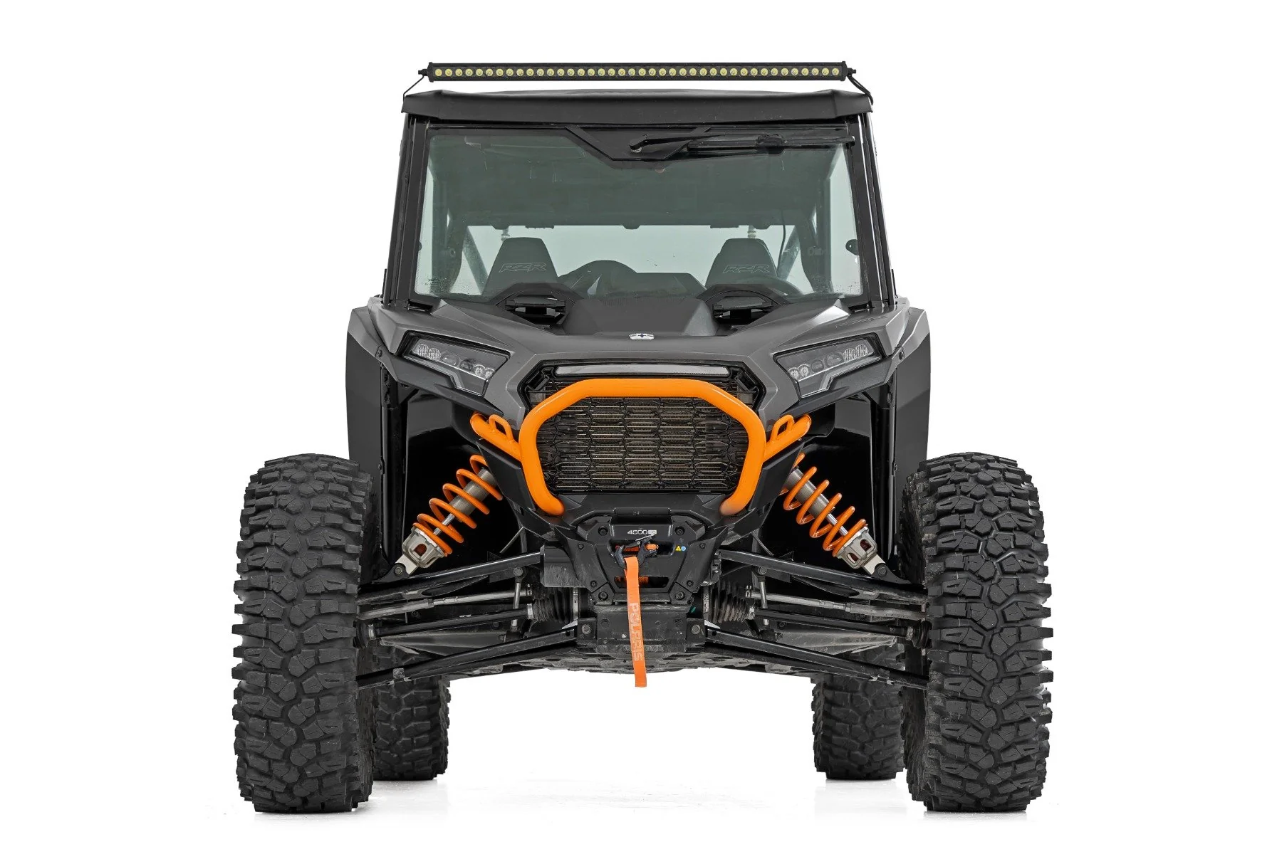 LED Light Kit Front Mount 40" Black-Series Single Row Polaris RZR XP 4 1000 2024 93180 - Image 3