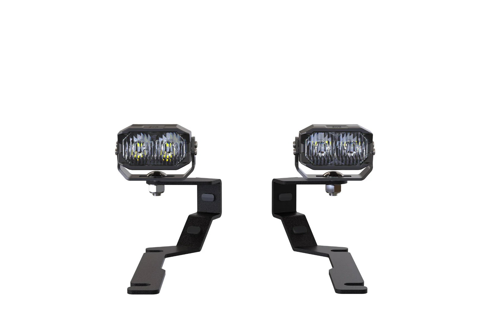 Morimoto 2Banger Ditch Light Kit: 15-20 Yukon (NCS Yellow Flood Beam) - Image 2