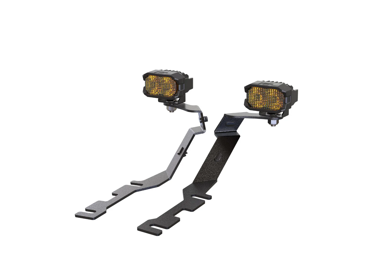 Morimoto 2Banger Ditch Light Kit: 2019+ Ram 1500 (HXB Yellow Spot Beam)