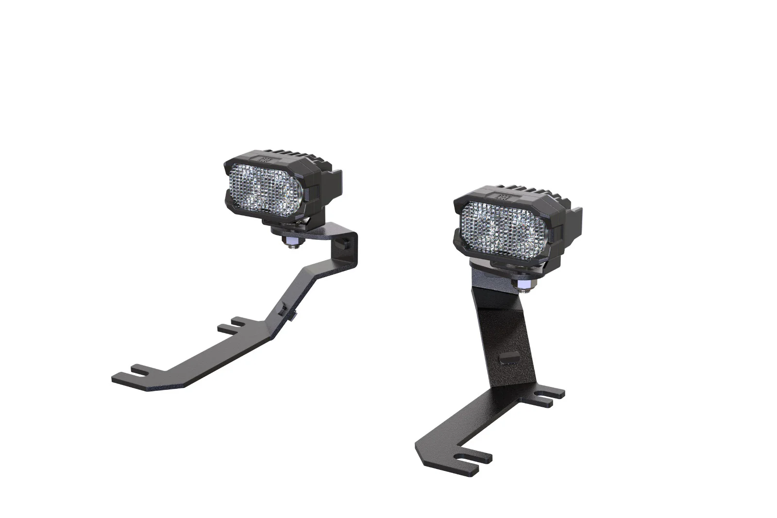Morimoto 2Banger Ditch Light Kit: 2019+ Sierra 1500 (HXB Yellow Combo Beam)