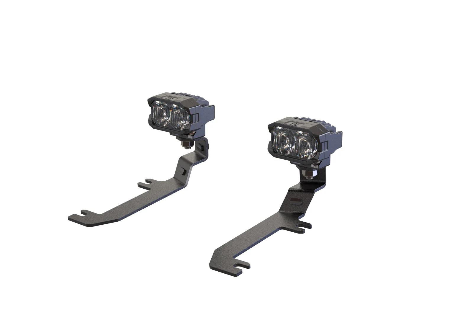 Morimoto 2Banger Ditch Light Kit: 2020+ Silverado HD (HXB White SAE Wide Beam)