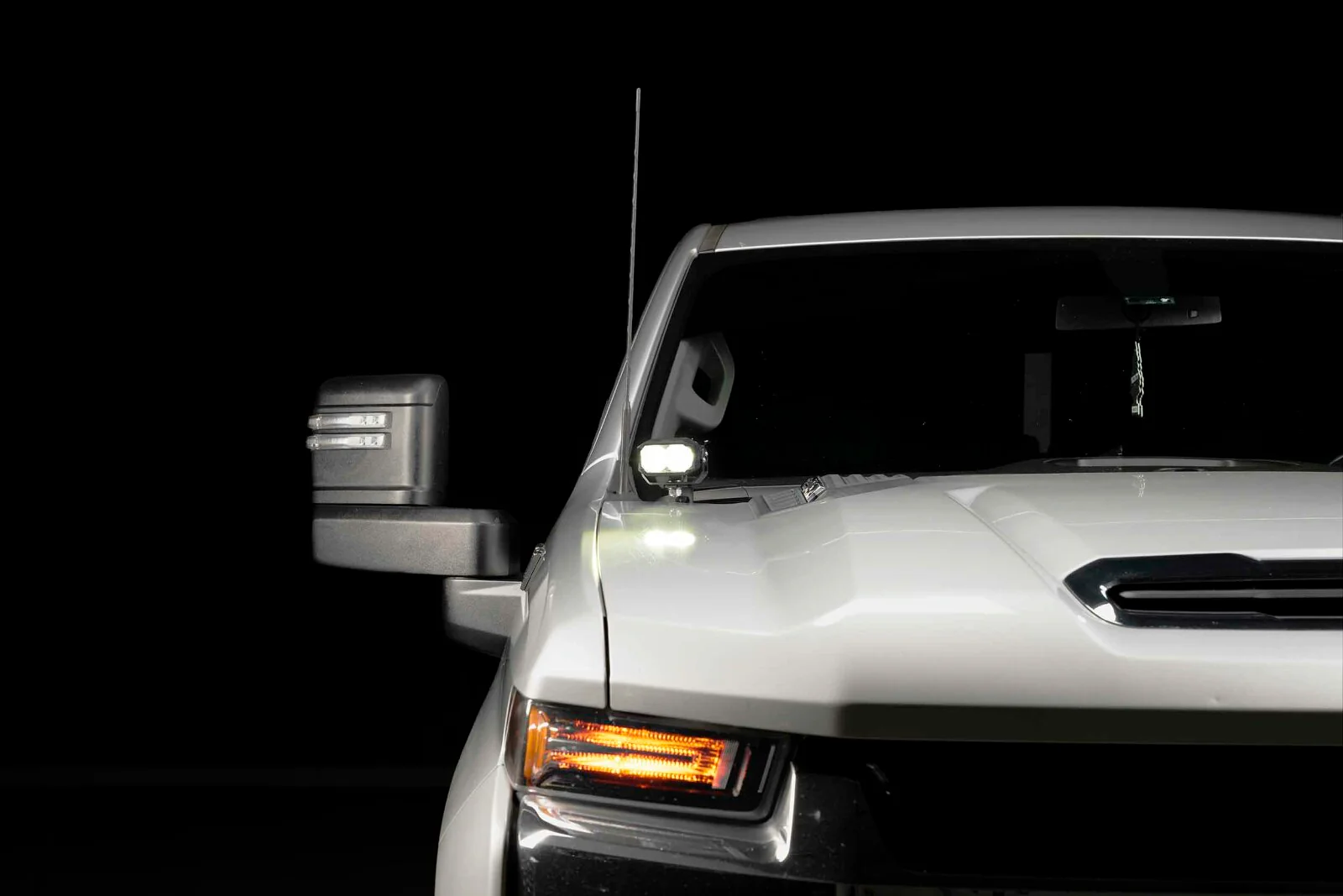 Morimoto 2Banger Ditch Light Kit: 2020+ Silverado HD (HXB White SAE Wide Beam) - Image 7
