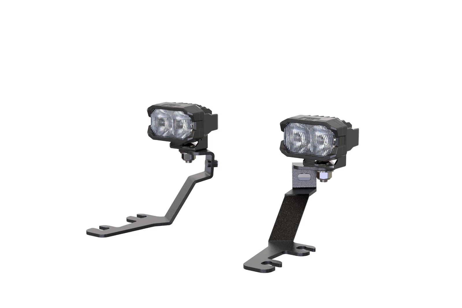 Morimoto 2Banger Ditch Light Kit: 2021+ Bronco Sport (HXB Yellow Flood Beam)