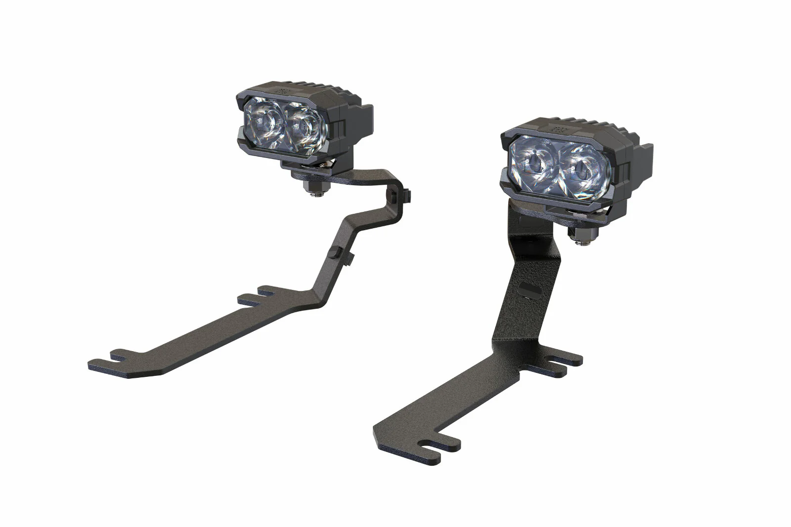 Morimoto 2Banger Drift Light Kit: 15-17 Ford Mustang (NCS Yellow SAE Wide Beam)