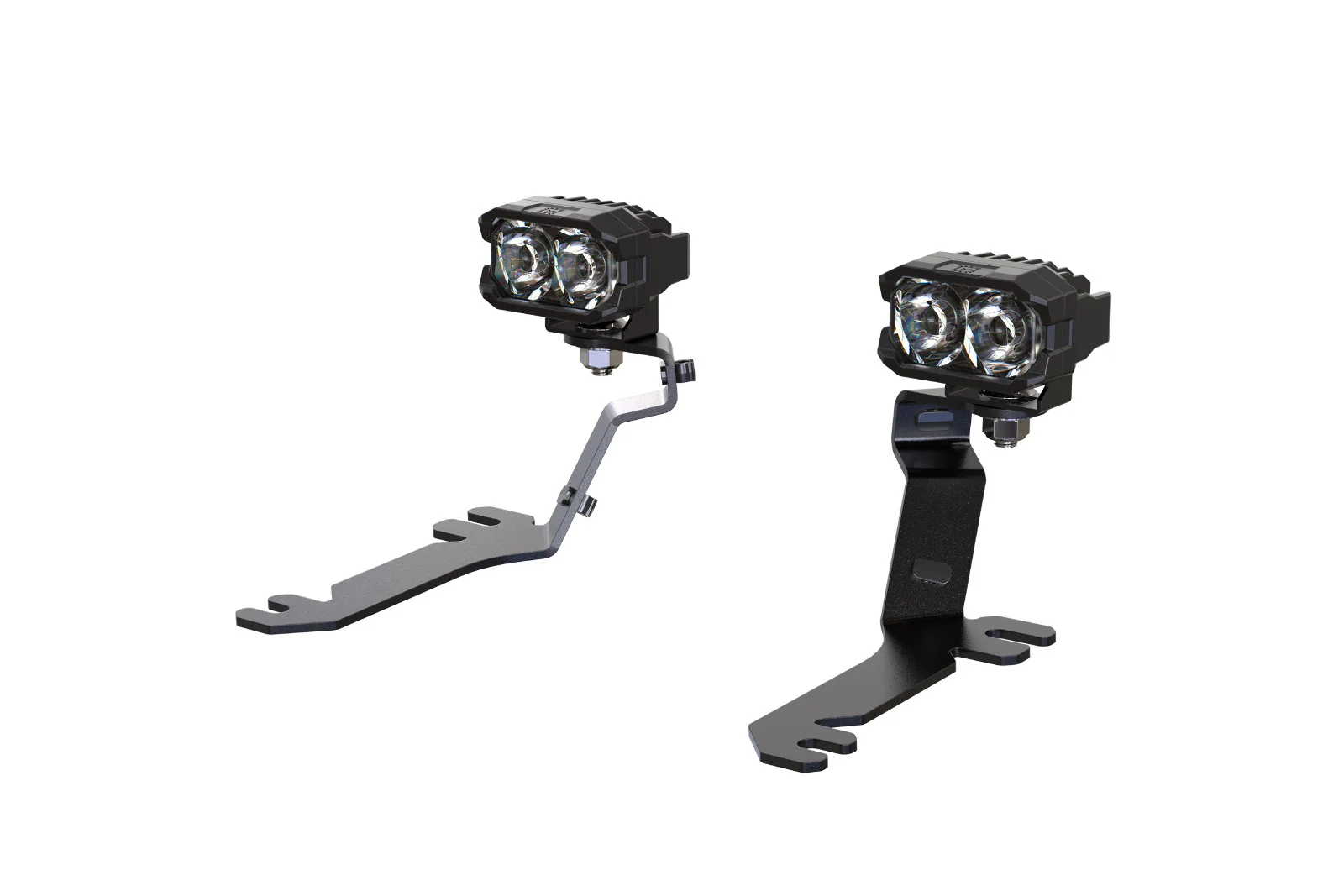Morimoto 2Banger Drift Light Kit: 18-23 Ford Mustang (NCS White SAE Wide Beam)