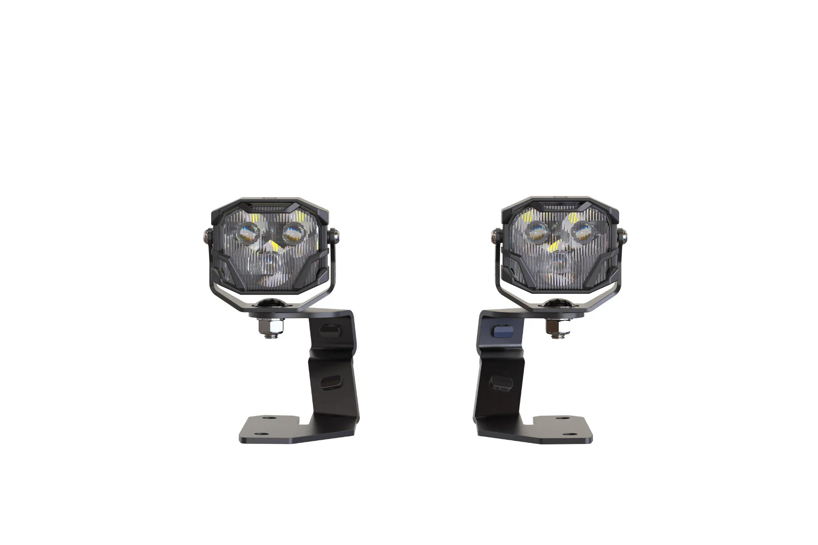 Morimoto 4Banger Ditch Light Kit: 03-10 Cayenne (HXB Yellow Spot Beam) - Image 2