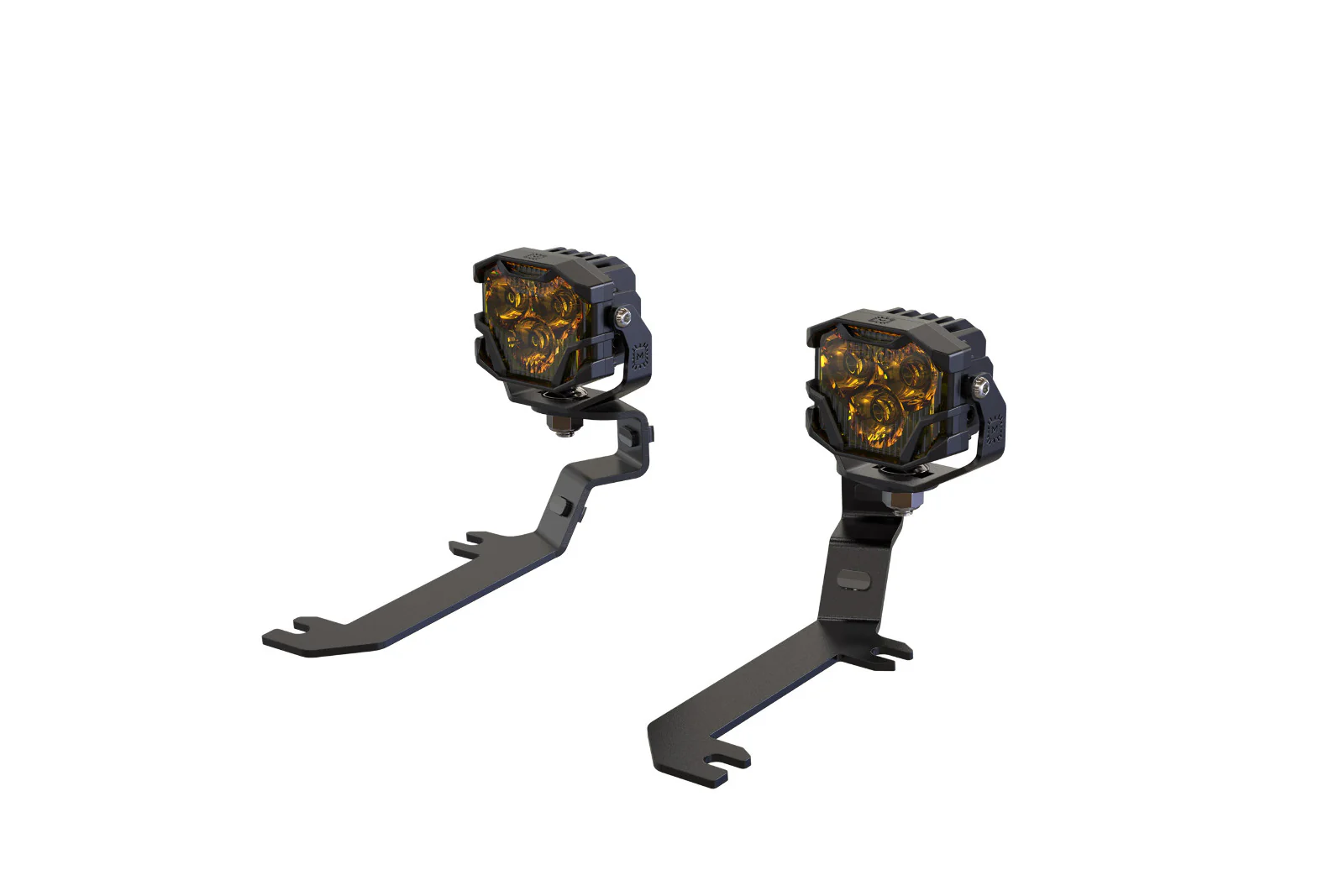Morimoto 4Banger Ditch Light Kit: 2019+ Silverado 1500 (NCS White Combo Beam)