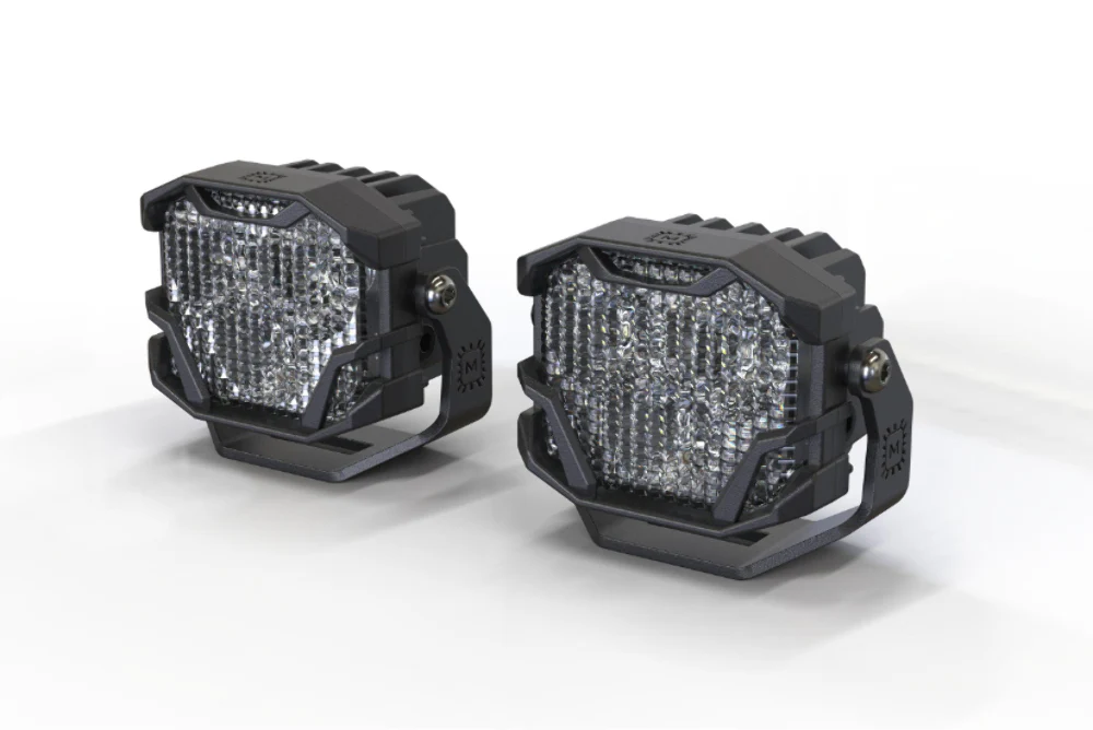 Morimoto 4Banger Ditch Light Kit: 2020+ Silverado HD (NCS White Combo Beam) - Image 3