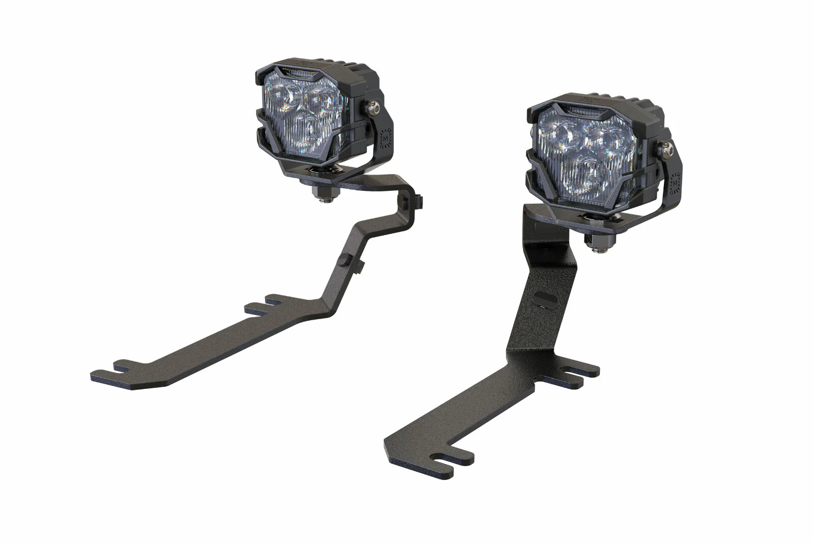 Morimoto 4Banger Drift Light Kit: 15-17 Ford Mustang (NCS White SAE Wide Beam)