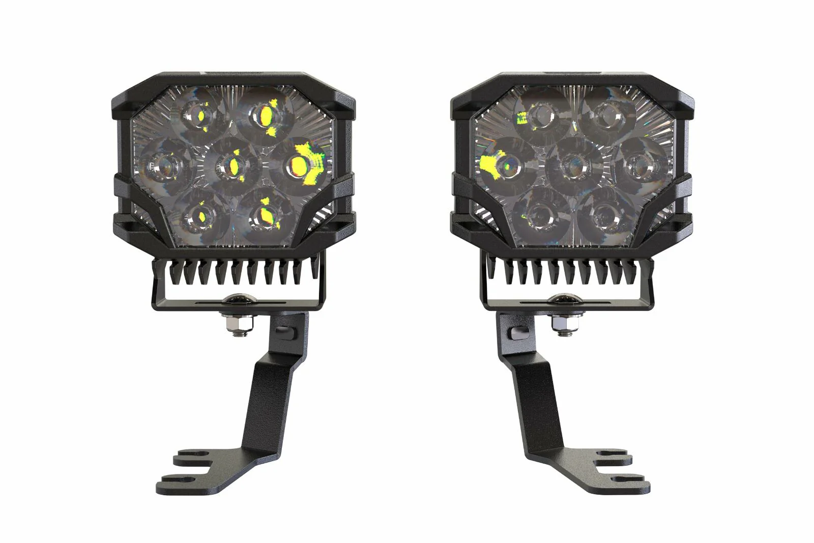 Morimoto BigBanger Ditch Light Kit: 2021+ Bronco Sport (NCS Yellow Spot Beam) - Image 2
