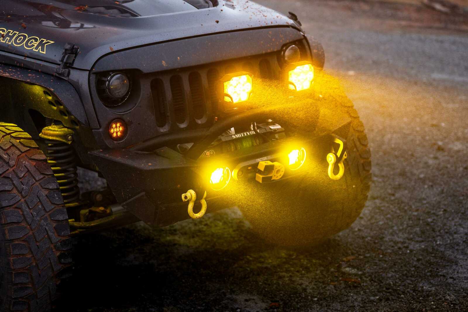 Morimoto BigBanger HXB LED Pod (Spot / Yellow / Each) - Image 5
