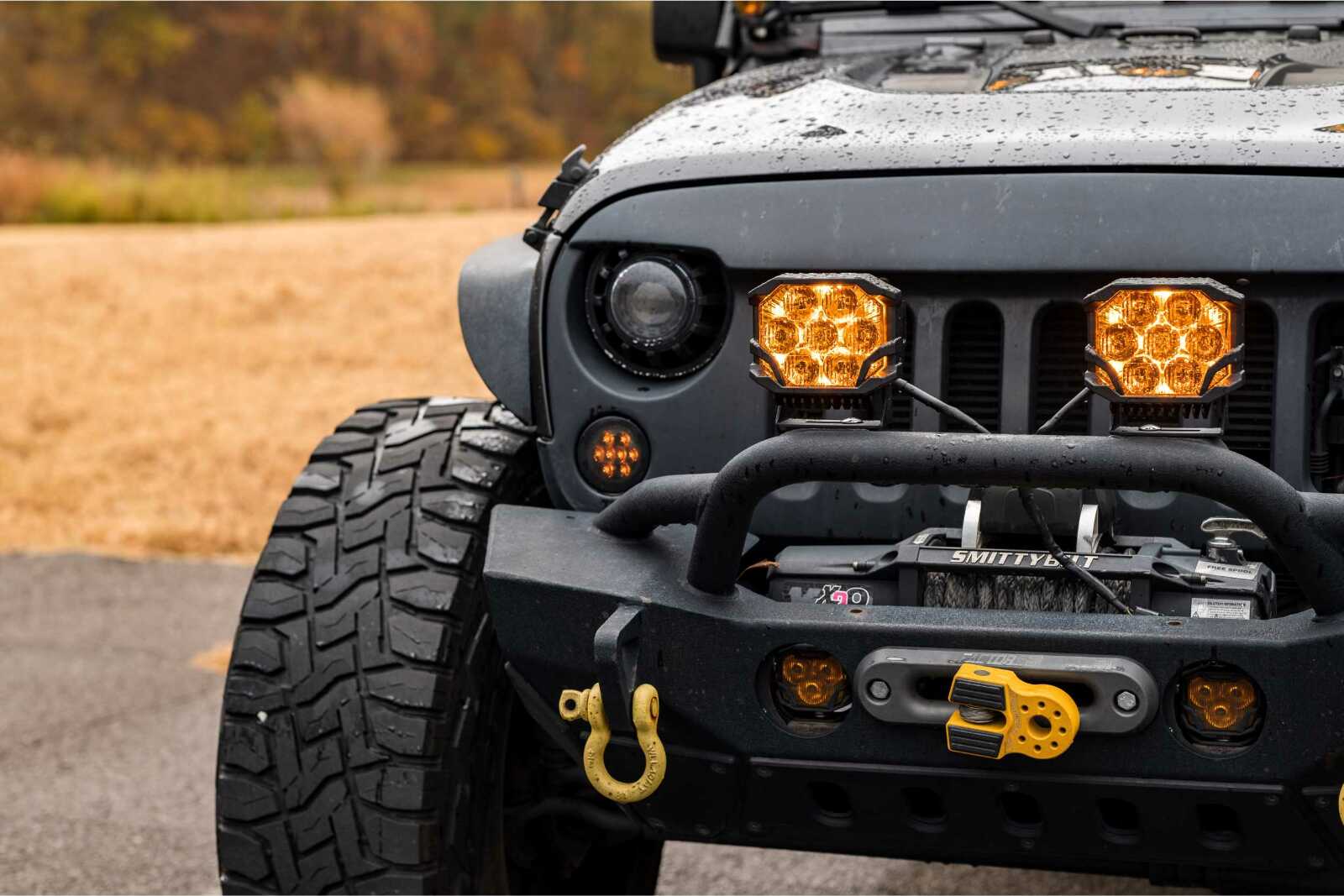 Morimoto BigBanger HXB LED Pod (Spot / Yellow / Each) - Image 6