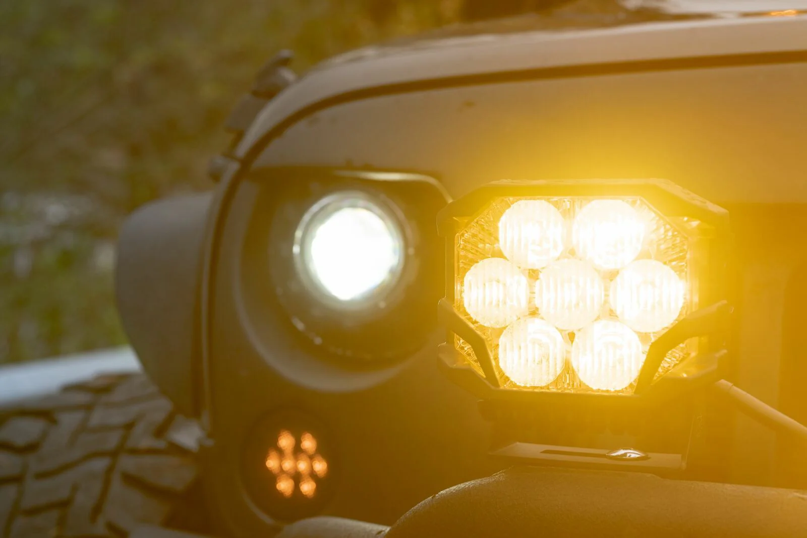 Morimoto BigBanger HXB LED Pod (Spot / Yellow / Each) - Image 8