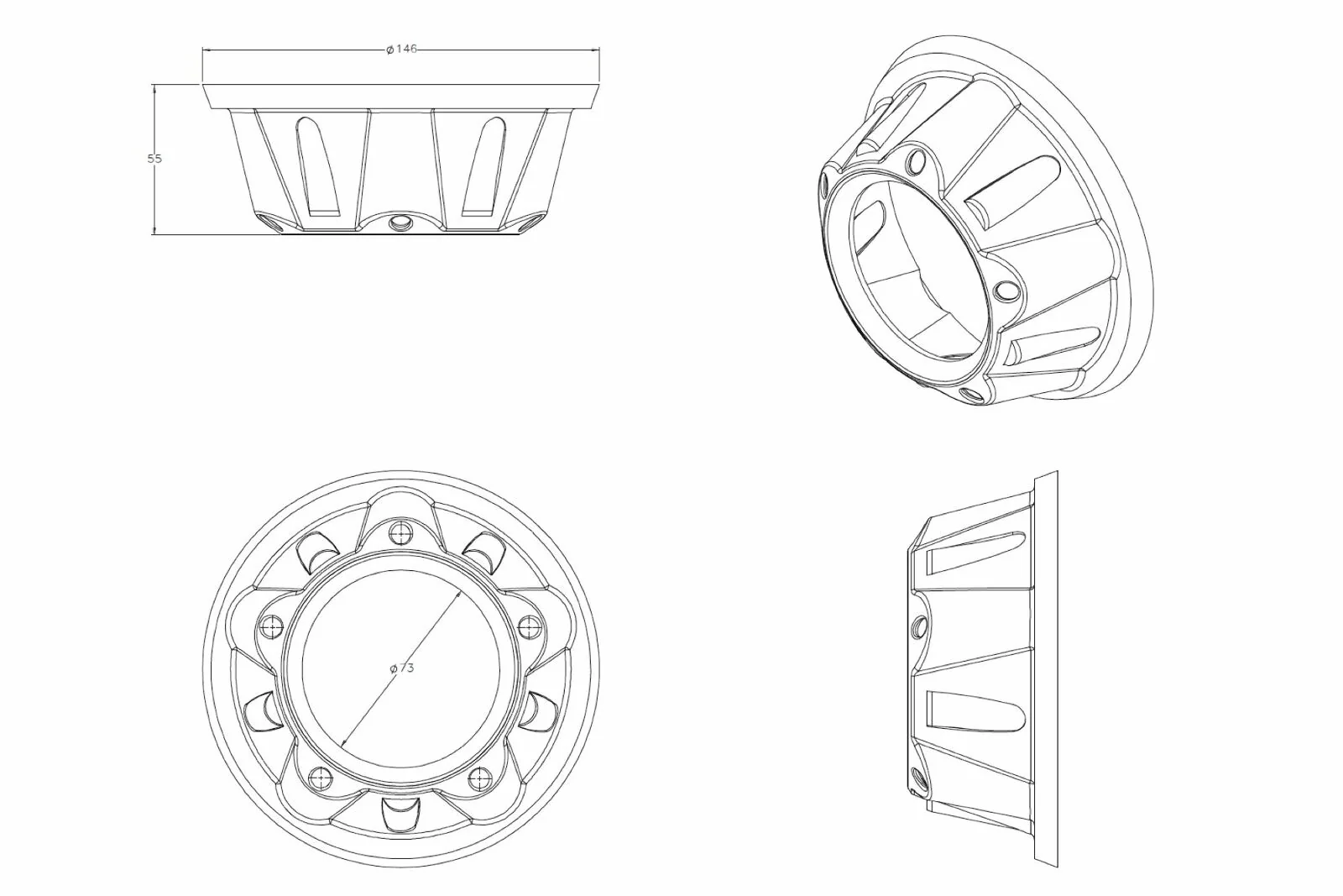 Morimoto G37C-R Projector Shroud - Image 5