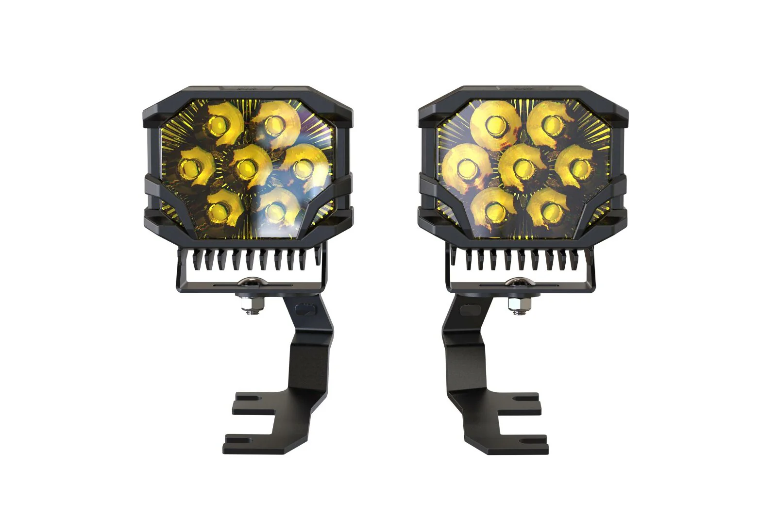 Morimoto GTR Lighting Morimoto BigBanger Ditch Light Kit 15+ Canyon (HXB Yellow - Image 2