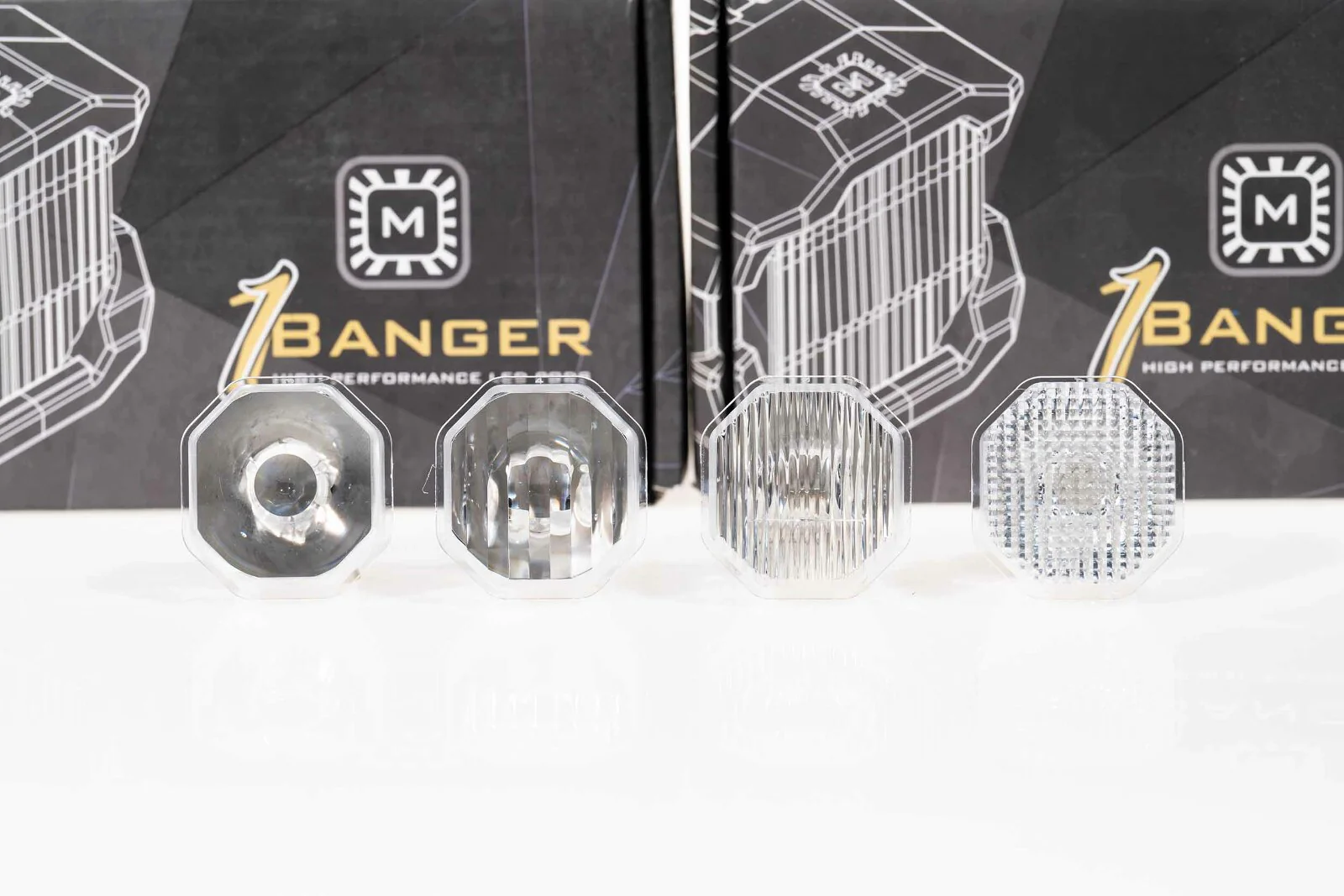 Morimoto Lens Only 1Banger (White, Wide, Each) - Image 2