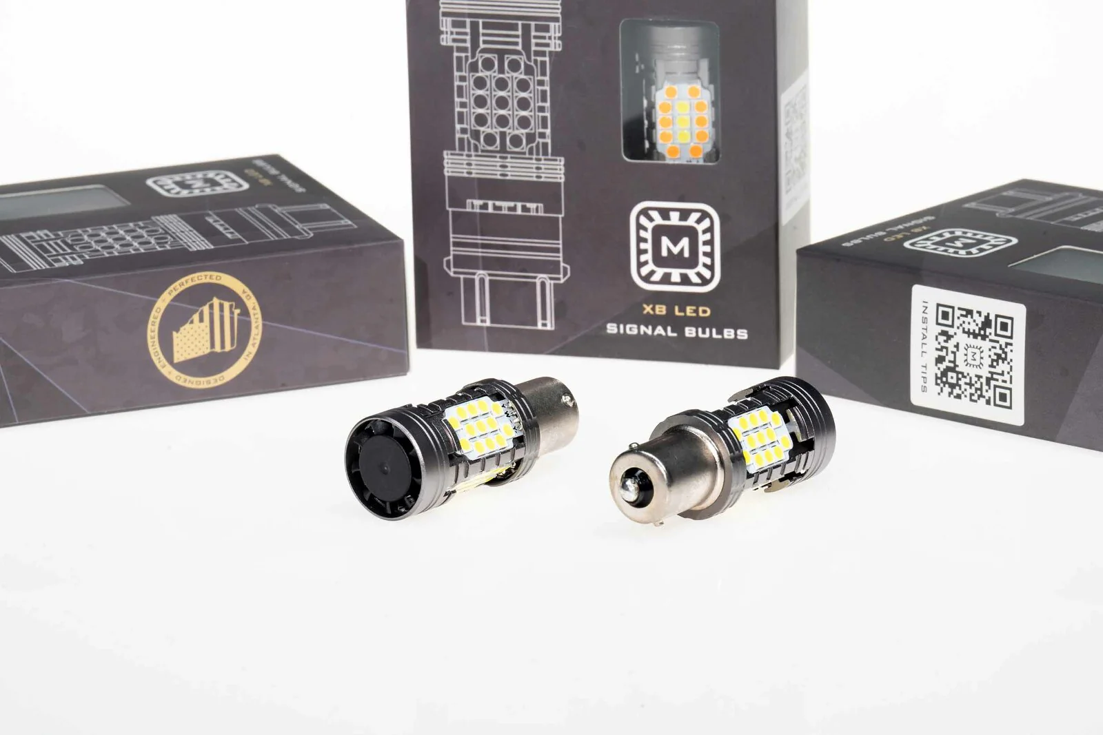 Morimoto Profile 1156 XB LED Bulbs (White, Set)
