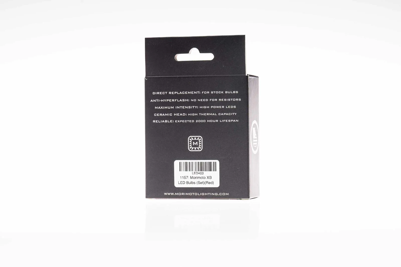 Morimoto Profile 1157 XB LED Bulbs (Red, Set) - Image 3