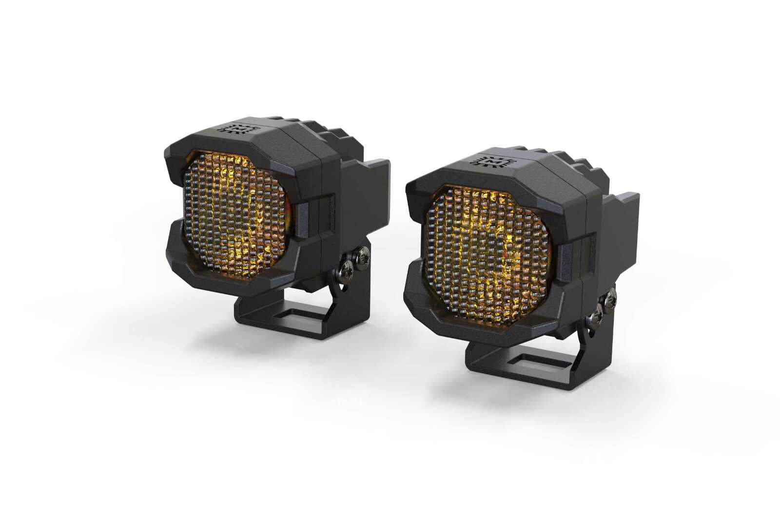 Morimoto Profile Morimoto 1Banger HXB LED Pod (Flood, Yellow, Set)