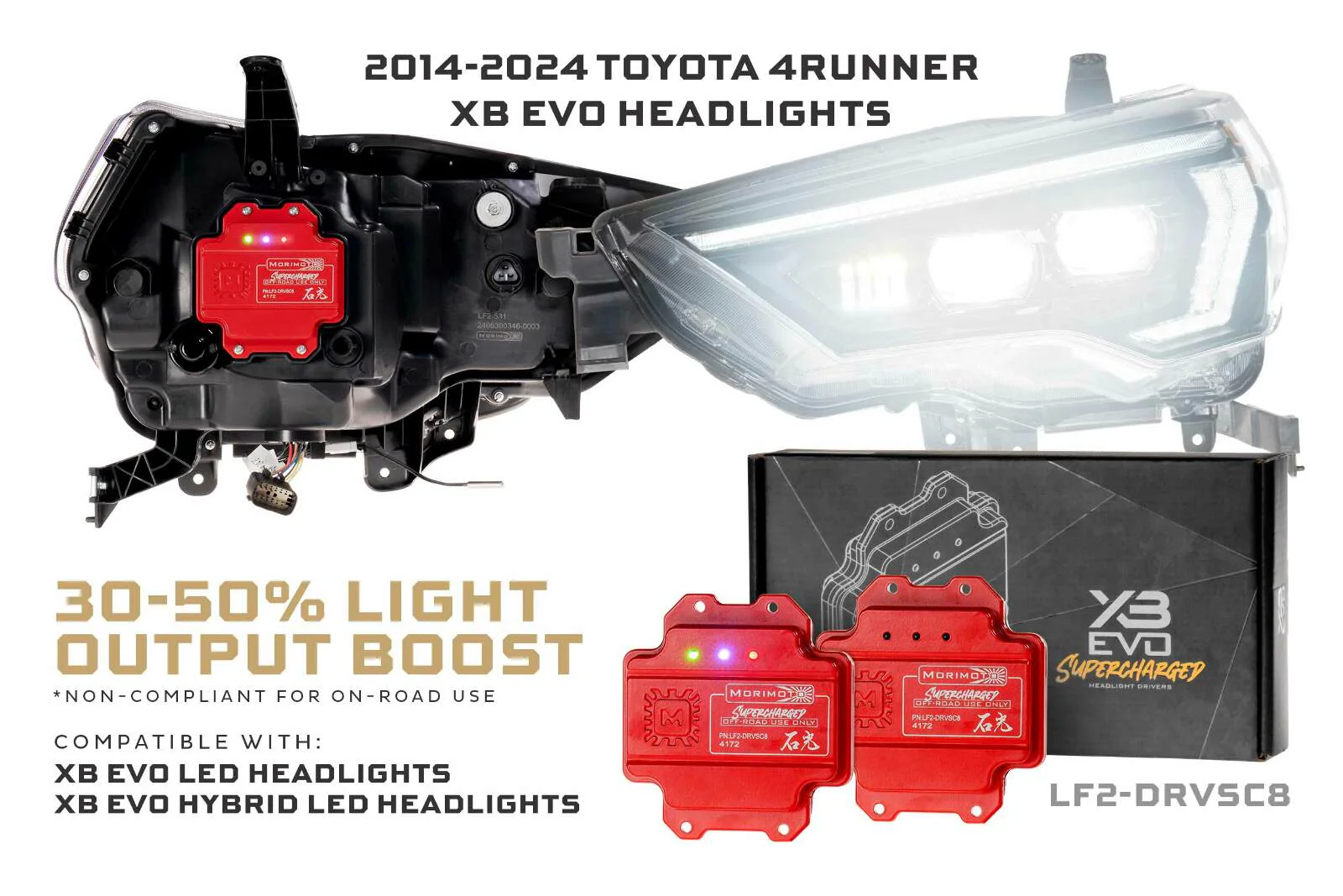 Morimoto Supercharged Drivers LF2-531 or LF2-531Y (Set) - Image 2