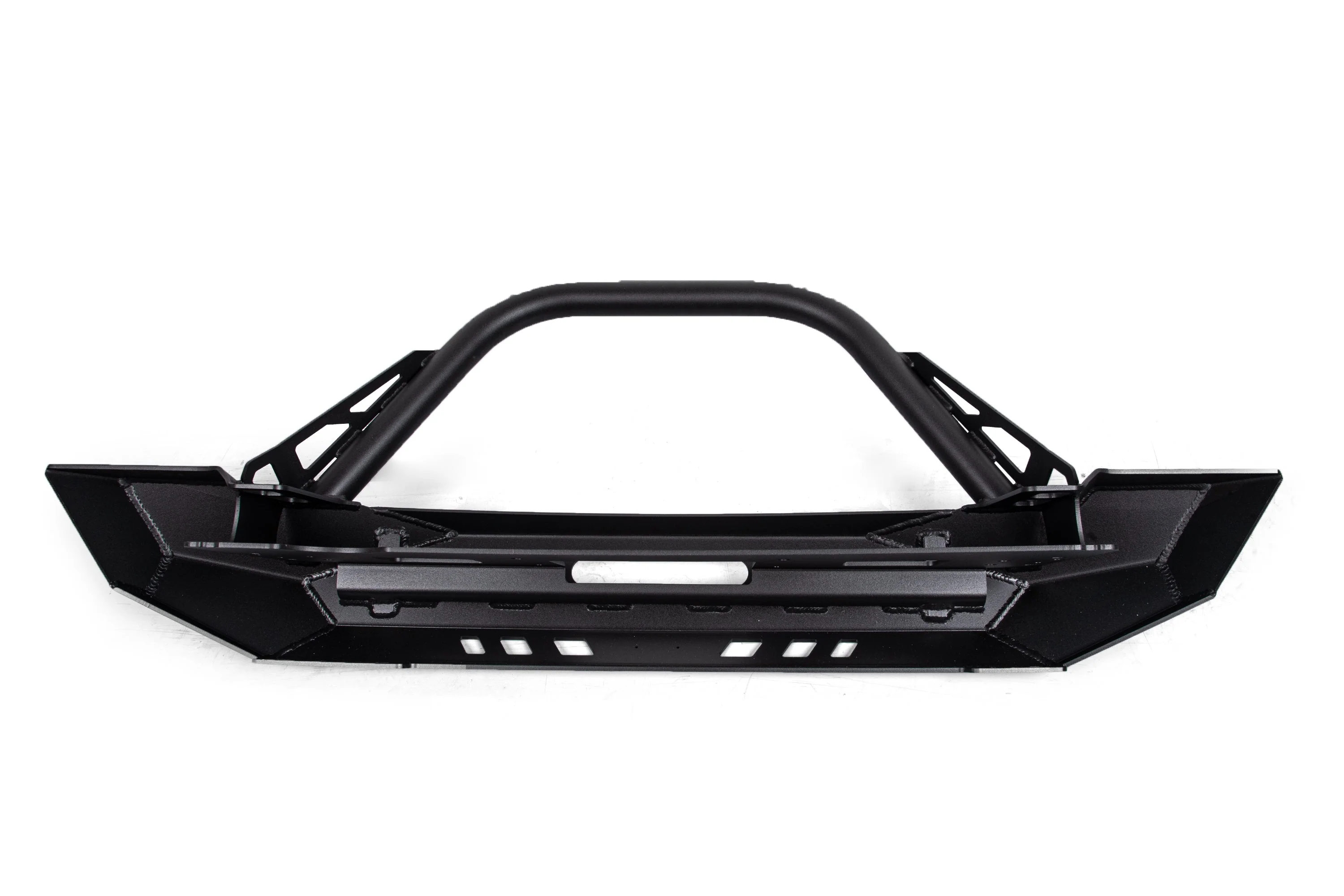 Pyro Mid-Width Front Bumper with Flat Top Stinger | Jeep Wrangler CJ/YJ/TJ - Image 3