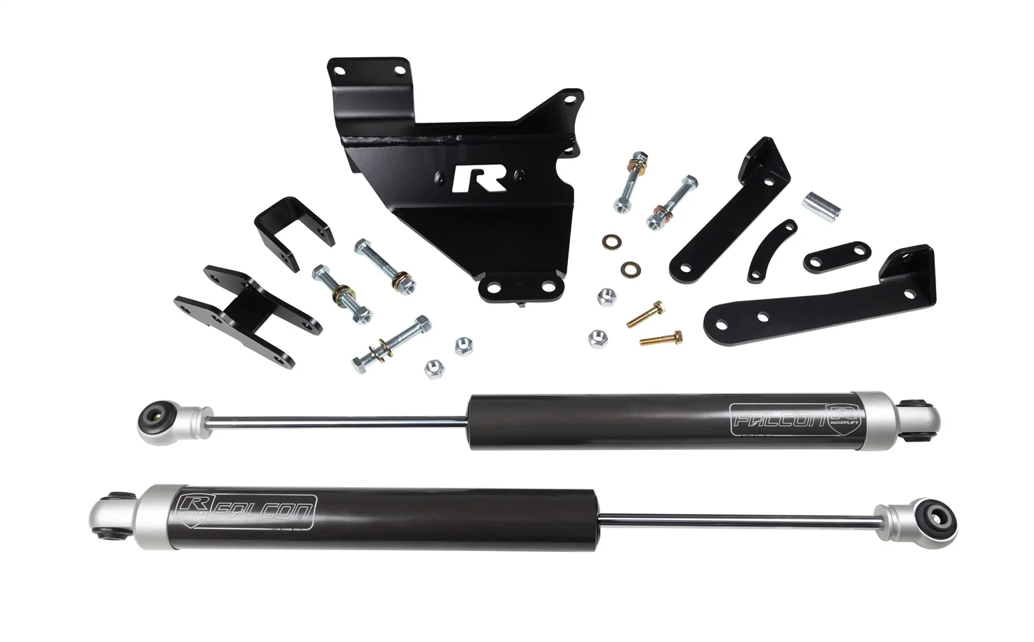 ReadyLift for Ram HD 2500 3500 Dual Steering Stabilizer With Falcon