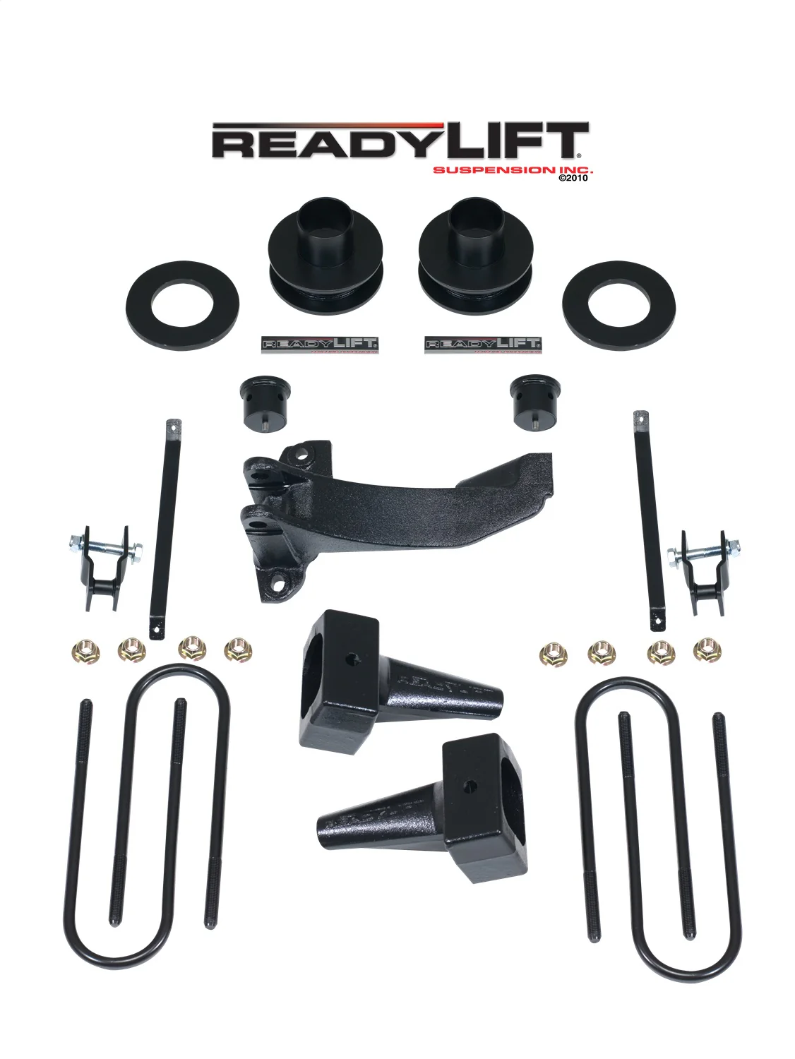 Readylift Suspension Lift Kit 08-10 for Ford F250 2.5" SST W/4" R Blocks 69-2518